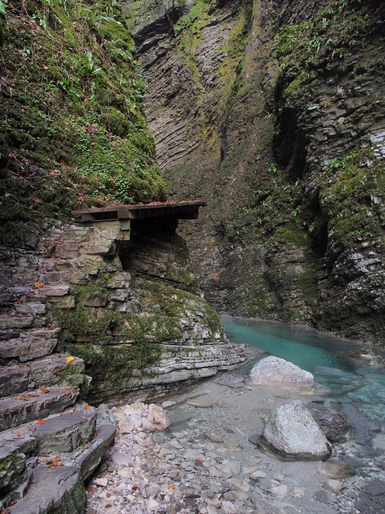 Una meraviglia della natura: Slap Kozjak 6 Entriamo nella gola del Kozjak