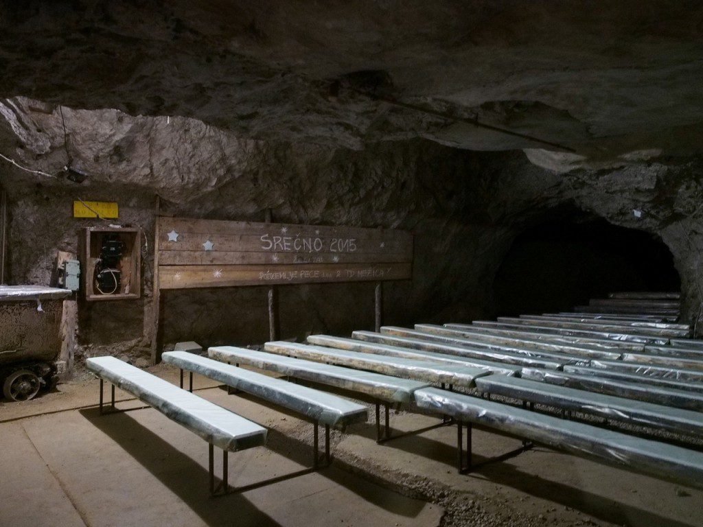 Podzemlje Pece: viaggio al centro della terra 7 La sala d'ingresso Moring