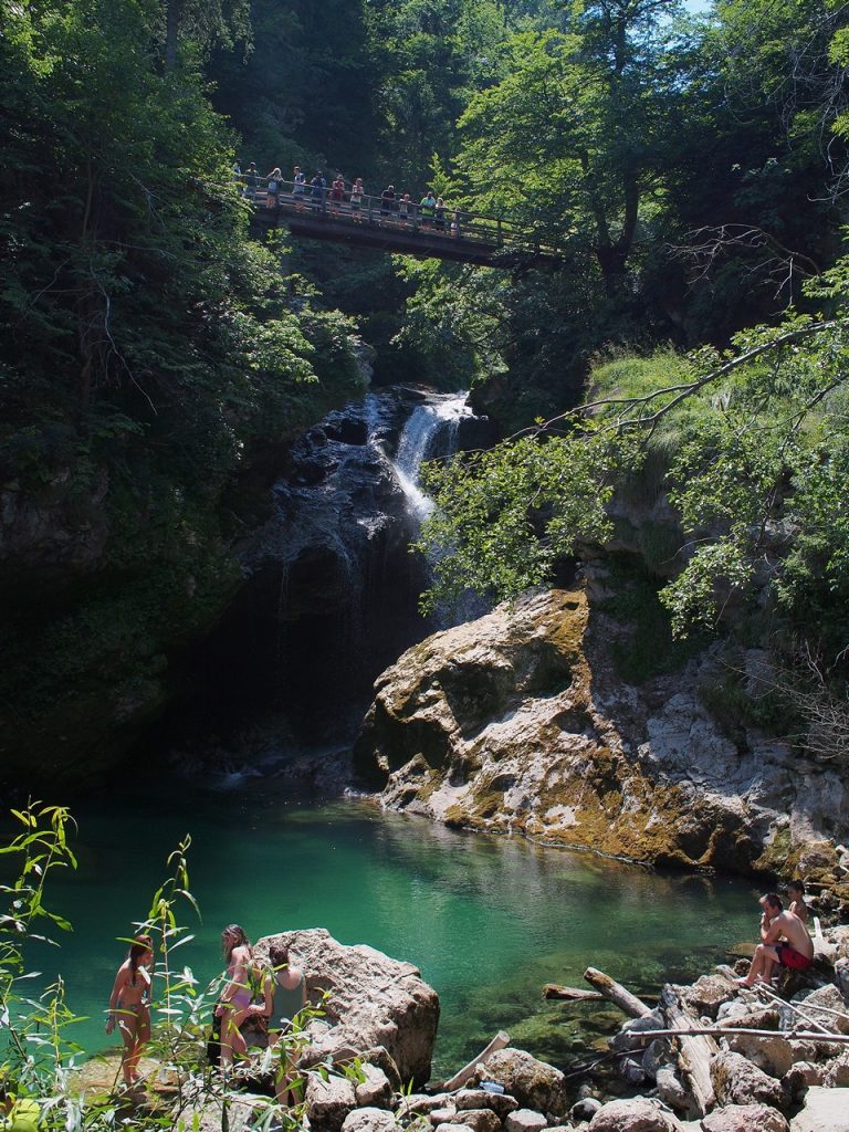 A due passi da Bled, le gole di Vintgar 9 Soteska Vintgar
