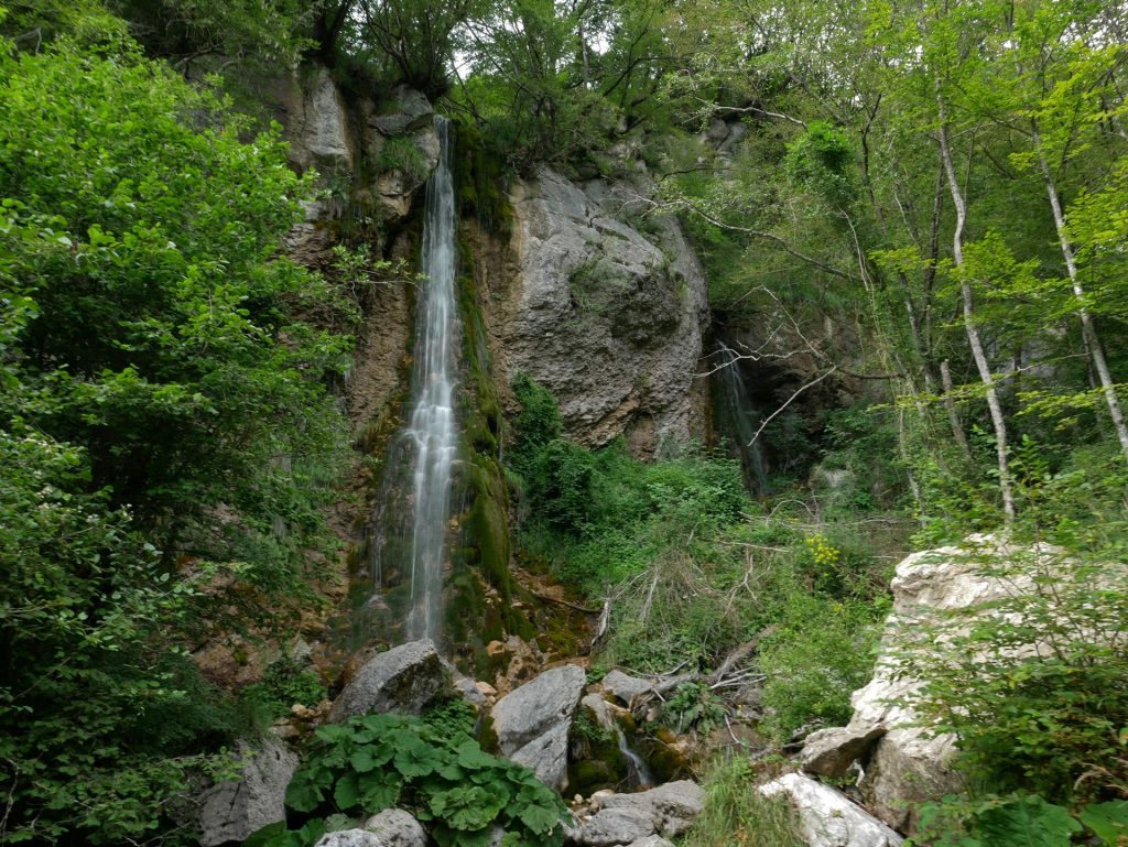 Koseška korita: cascate, gole e una chiesetta del '300 12 La cascata Sopot