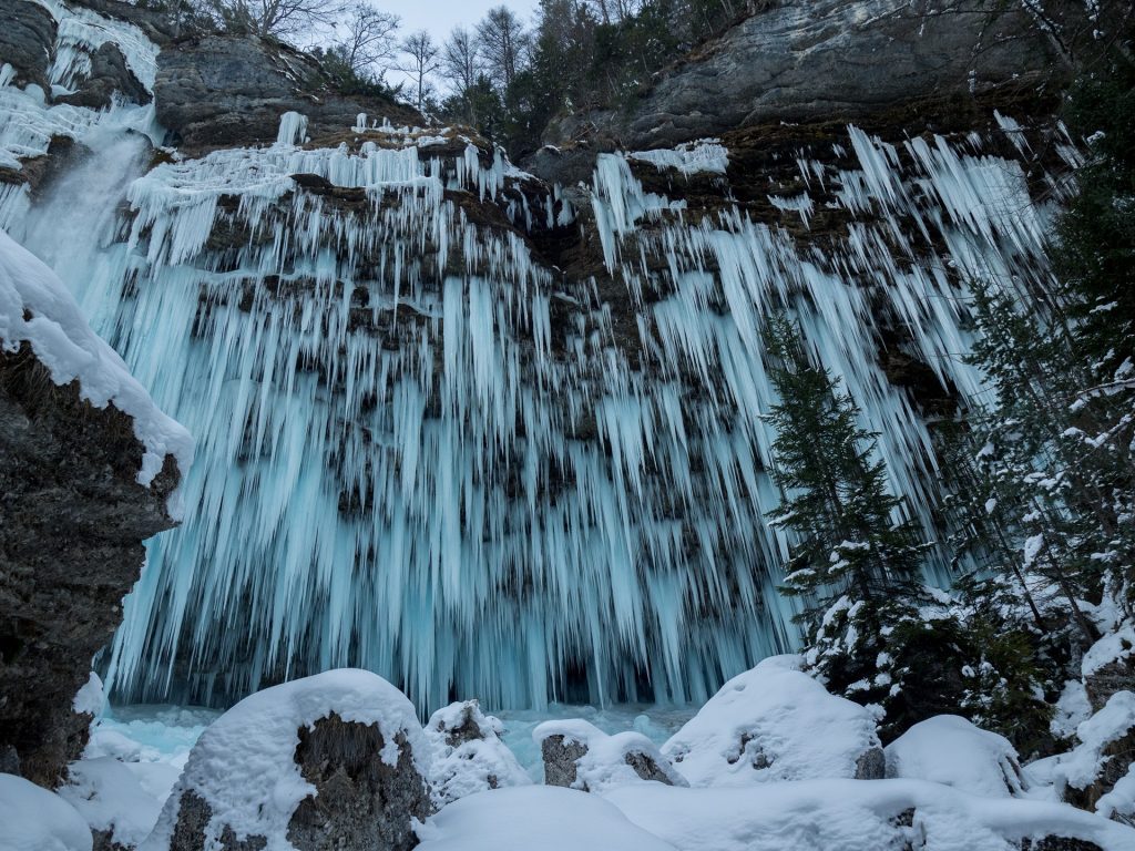 Slap Peričnik, una meraviglia per tutte le stagioni! 4 Slap Peričnik, in inverno - Slap Peričnik