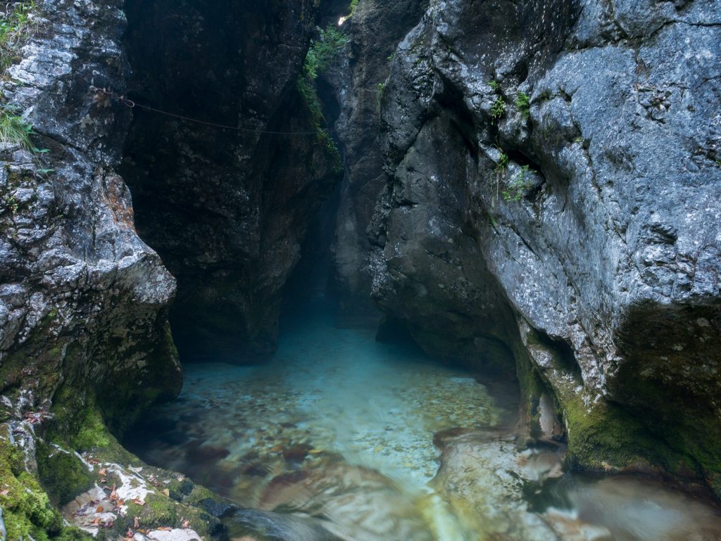 Chiare, fresche acque: a spasso per Kamniška Bistrica 10 L'uscita dalla forra - Kamniška Bistrica