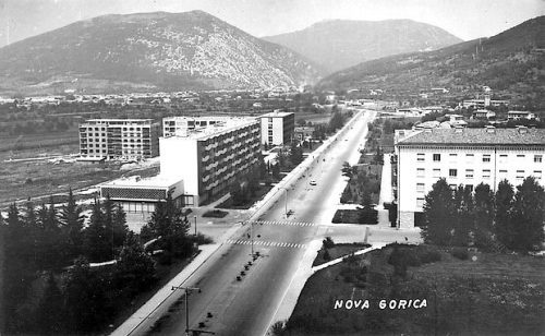 La più giovane ha 70 anni: buon compleanno, Nova Gorica! 5 Kidričeva ulica agli albori