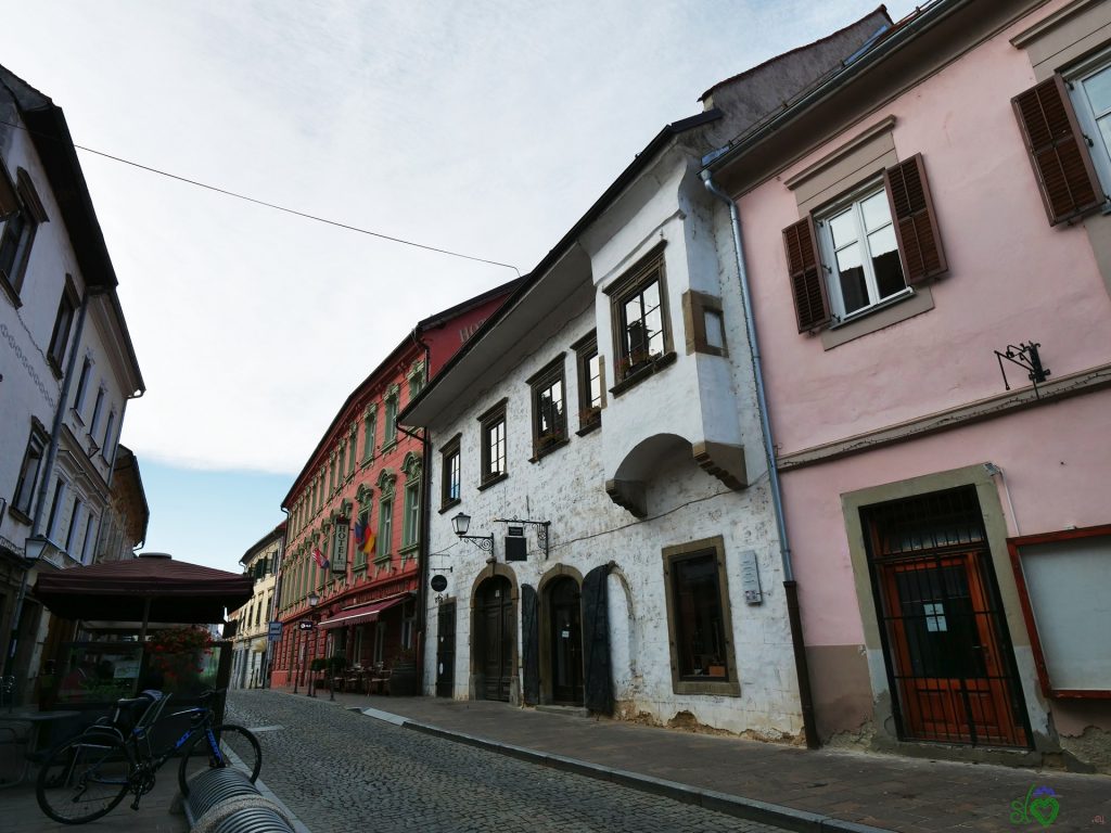 Ptuj, antico luogo di-vino 11 La più antica casa di Ptuj accanto all'Hotel Mitra