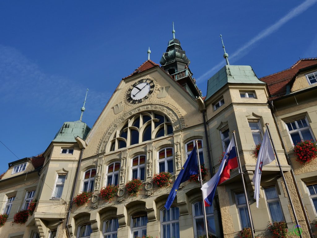 Ptuj, antico luogo di-vino 16 Lo splendido municipio di Ptuj