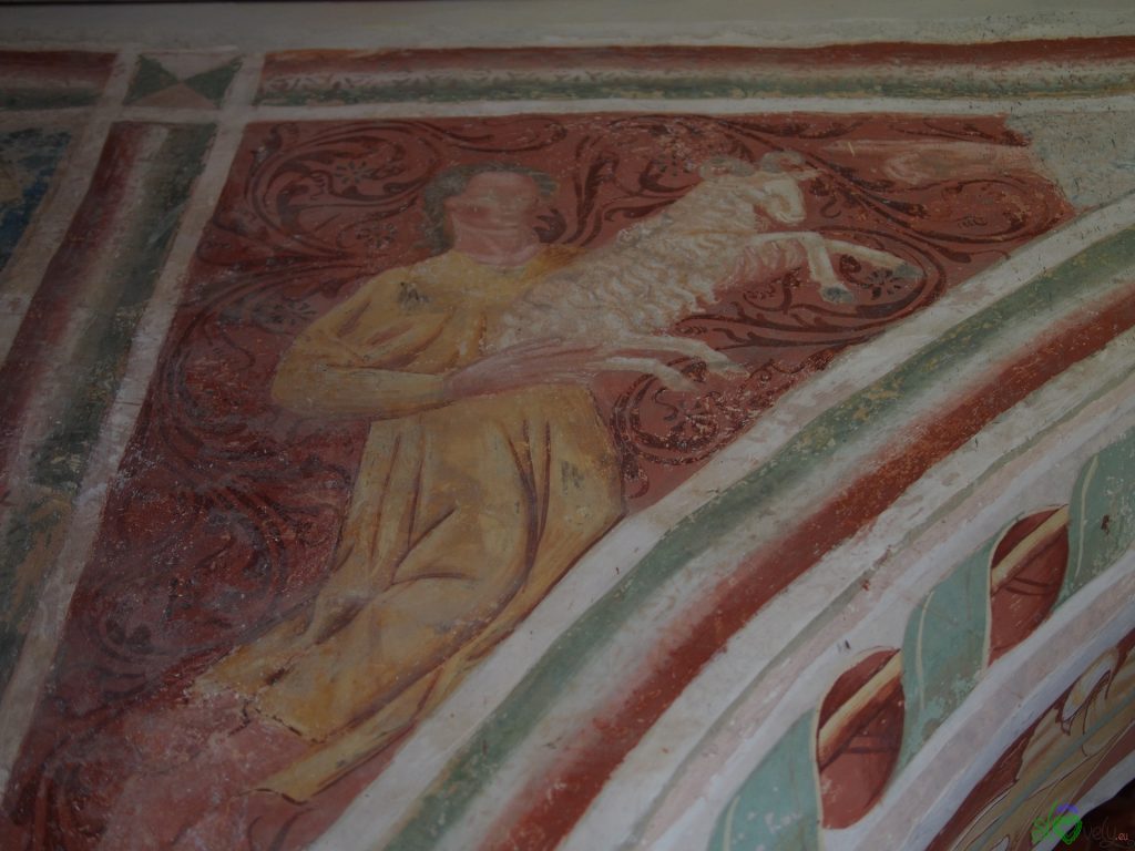 Particolari degli affreschi