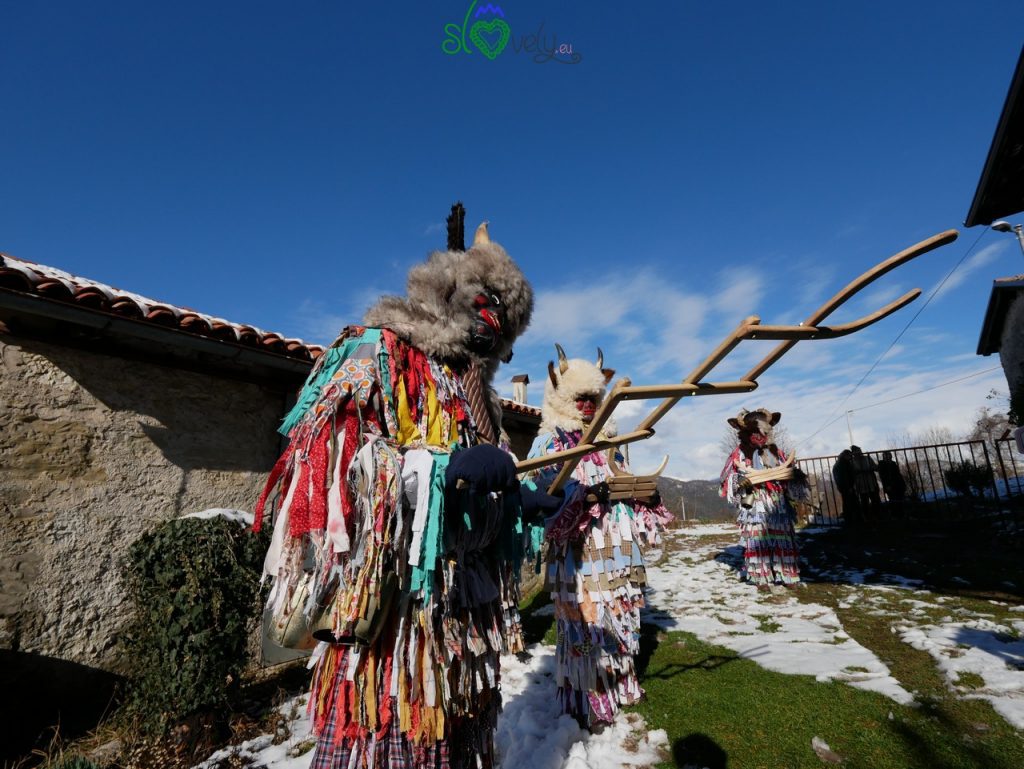Liški Pustje, il carnevale tradizionale di Lig.
Isonzo - Soča