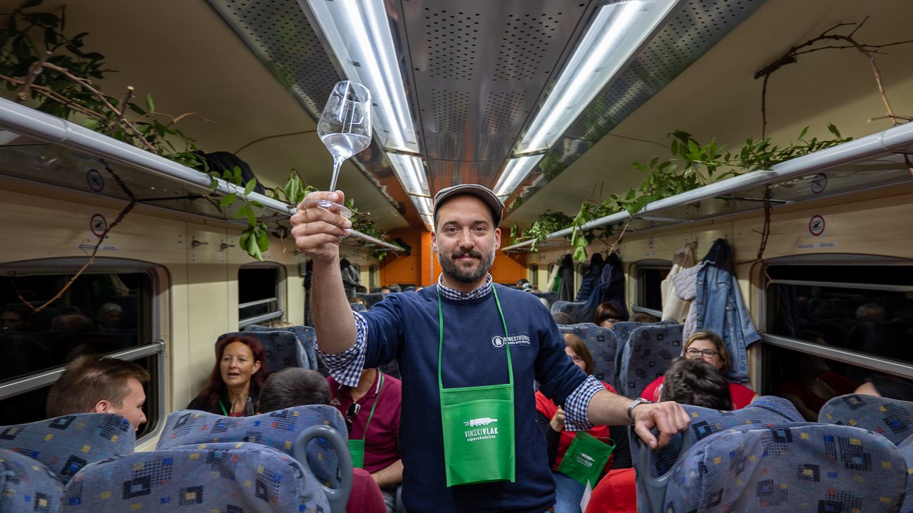 Vinski vlak, il treno del vino