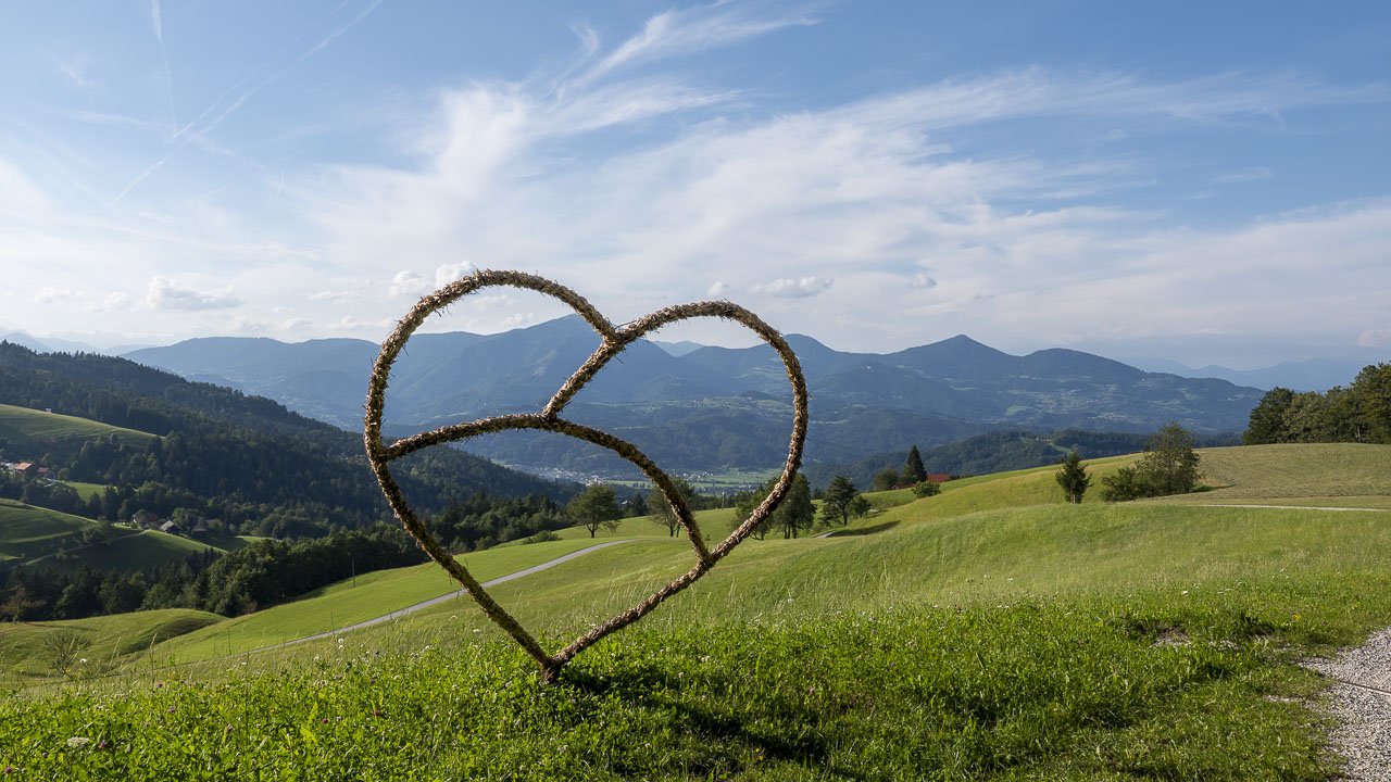 Il cuore verde della Poljanska dolina.