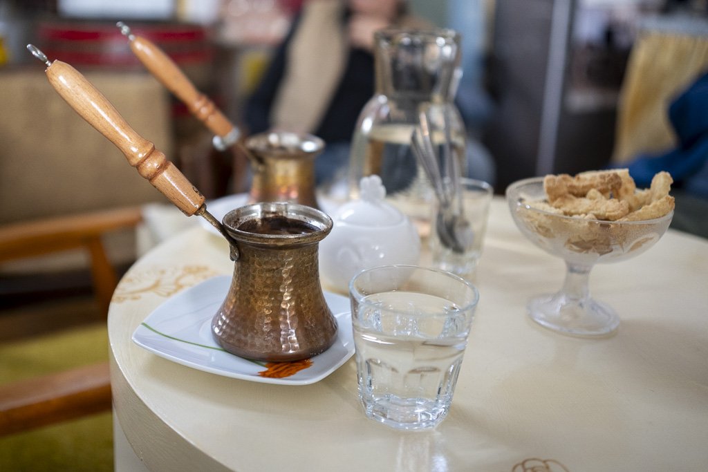 Alla scoperta della Prlekija tra vino e relax 15 Un ottimo caffè alla turca al Center Ponovne Uporabe di Ormož.