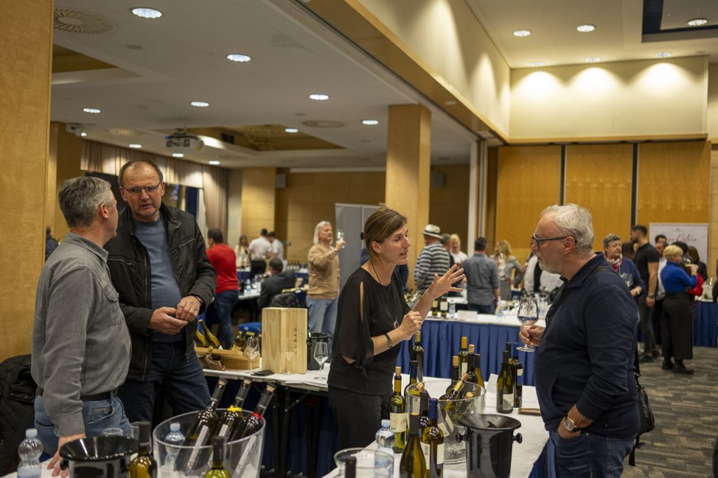 Il Festival della Malvasia di Portorose nel suo clou.
