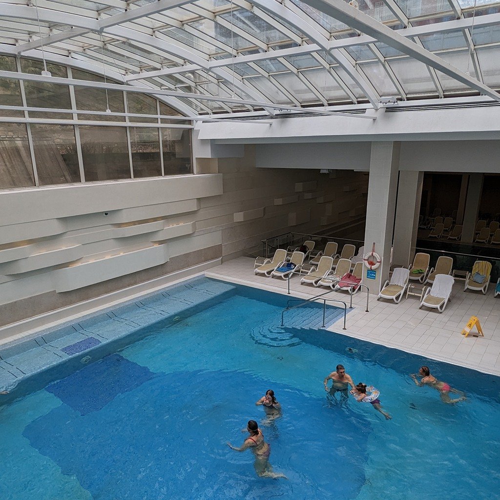 Festival della Malvasia di Portorož – Portorose, gusto raffinato del Mediterraneo 10 Le belle piscine delle terme di Portorose.