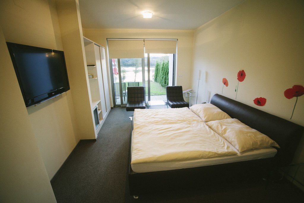 Slovenske gorice: un mondo da scoprire nella Slovenia orientale 29 La nostra camera all'Hotel Šiker nelle Slovenske gorice.