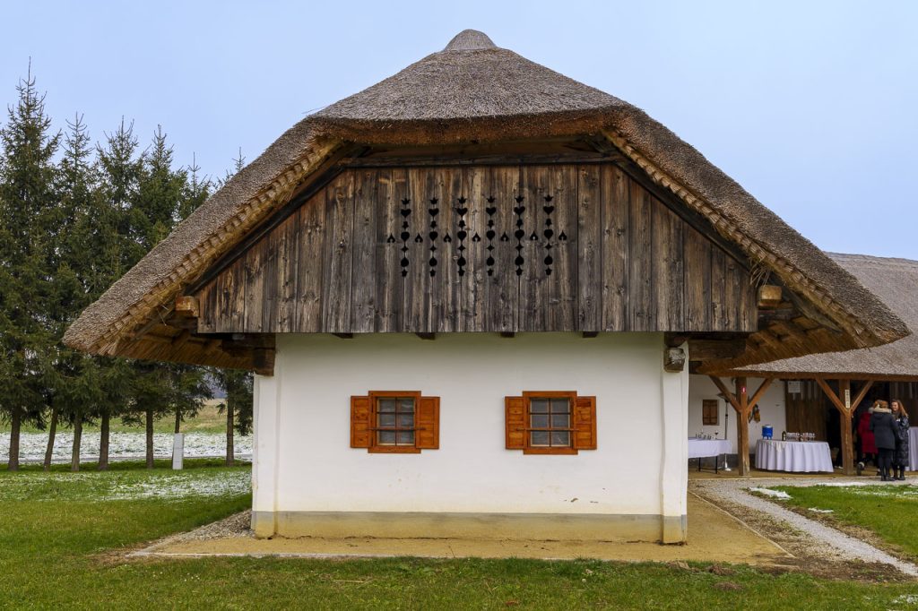 Slovenske gorice: un mondo da scoprire nella Slovenia orientale 4 La bellissima architettura tradizionale della Simoničeva domačija.