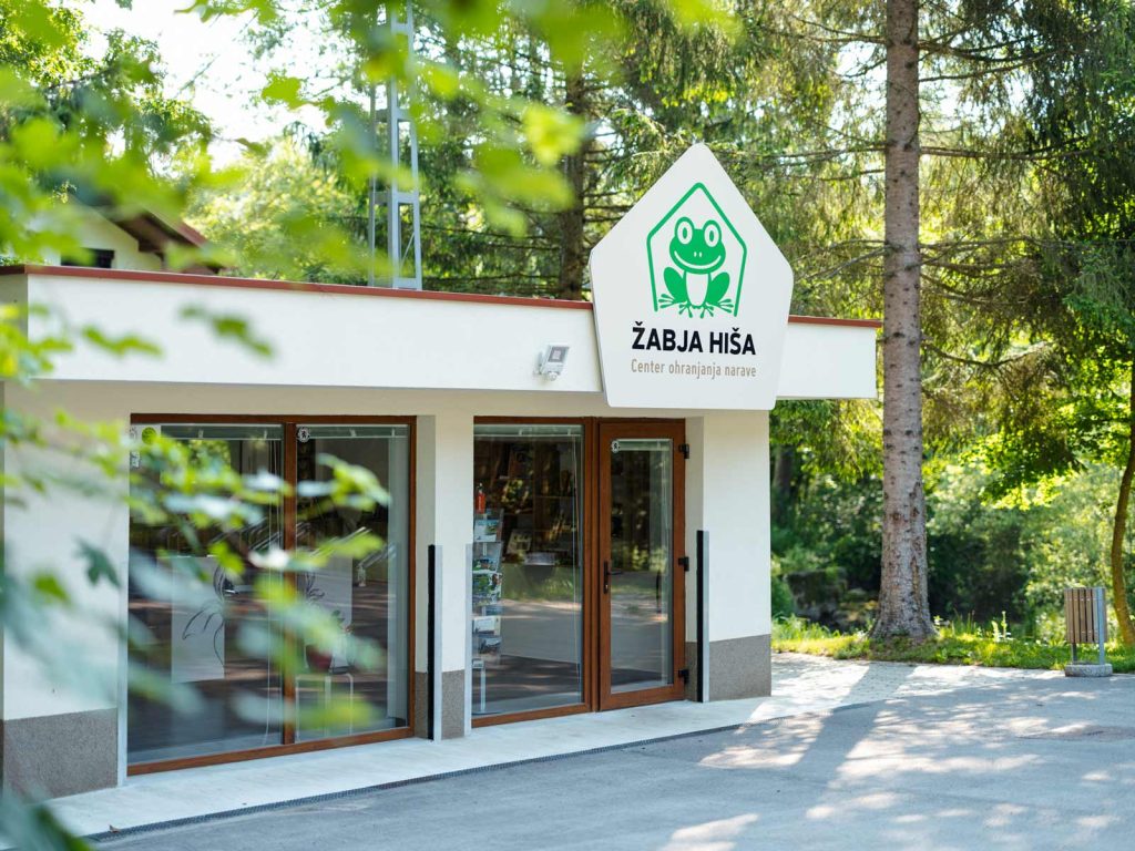 Il centro di conservazione della natura Žabja hiša a Radensko polje.