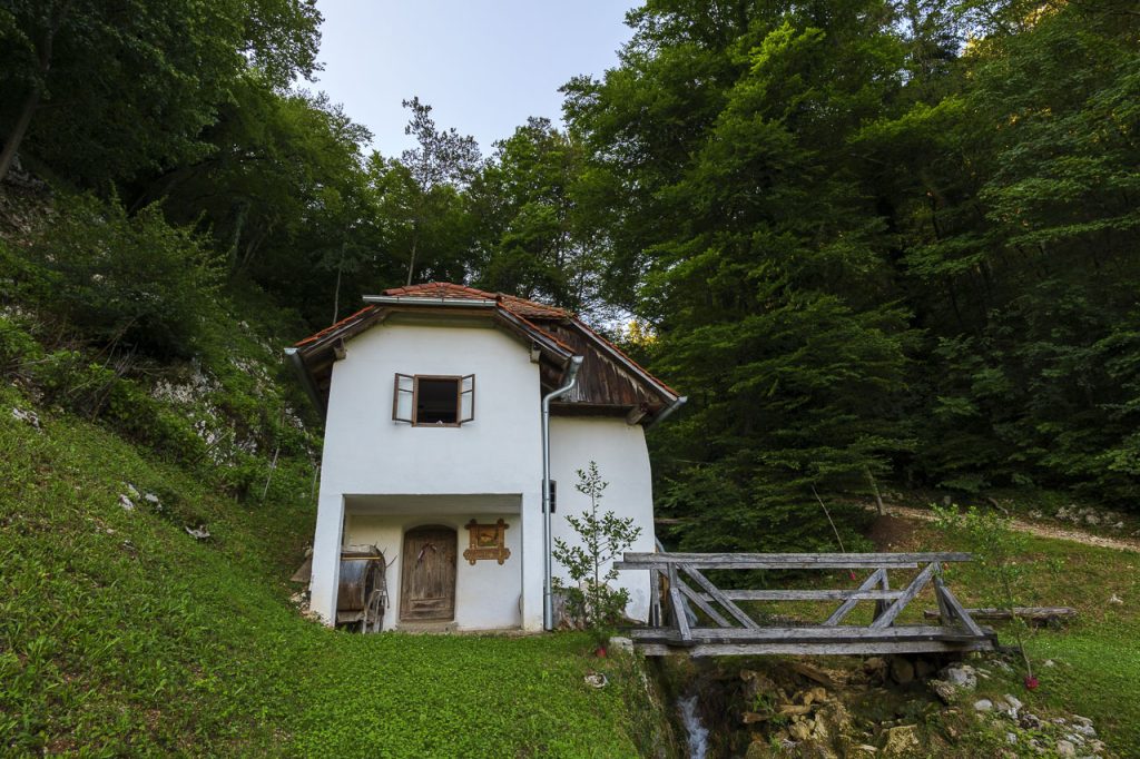 L'antico mulino di Vovk.