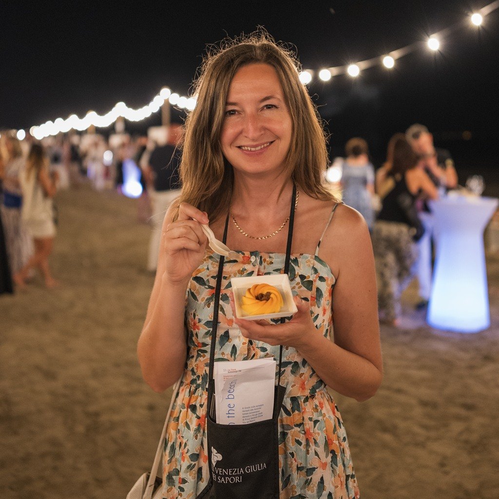 Dinner Show a Grado: un'imperdibile cena spettacolo in spiaggia 10 Anch'io concludo la serata in dolcezza!