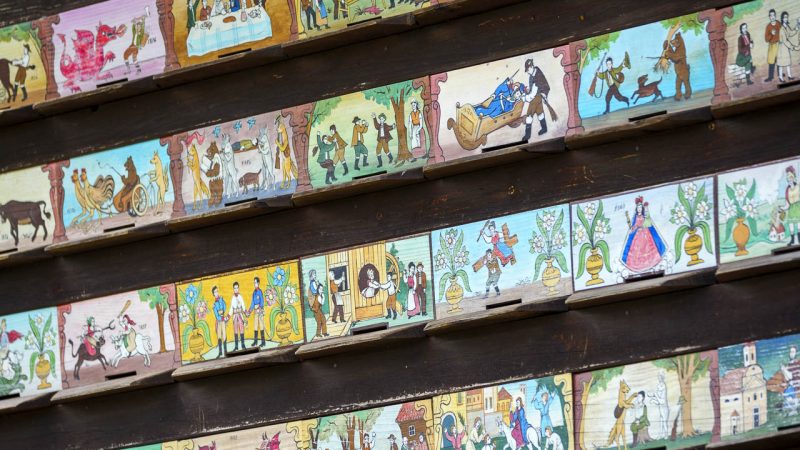 Slovenia meridionale: girovagando tra api, storia e cultura a Višnja Gora e Muljava 57 Le panjske končnice di Muljava.