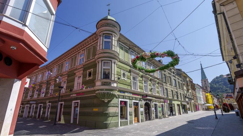 Cosa vedere a Celje: antichi romani, nobili sloveni e la straordinaria Alma Karlin 21 Il centro storico di Celje.