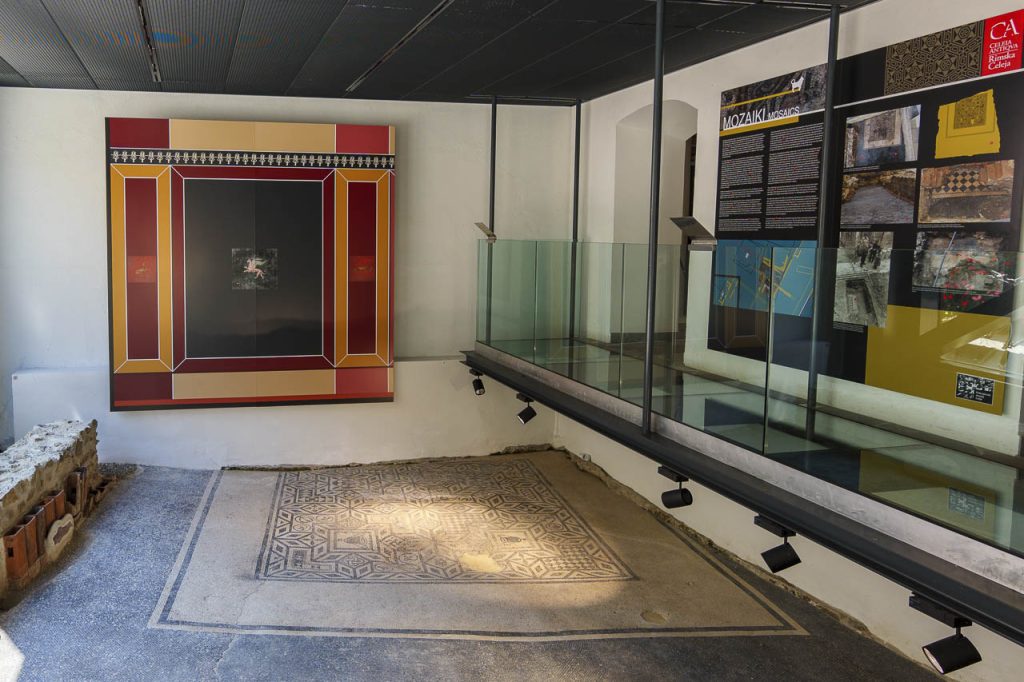 Basta entrare all'ufficio turistico per ritrovarsi in una domus romana!