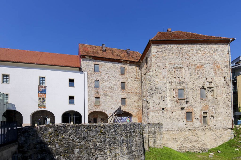 Il Palazzo del Principe, la seconda sede del Museo Regionale di Celje.