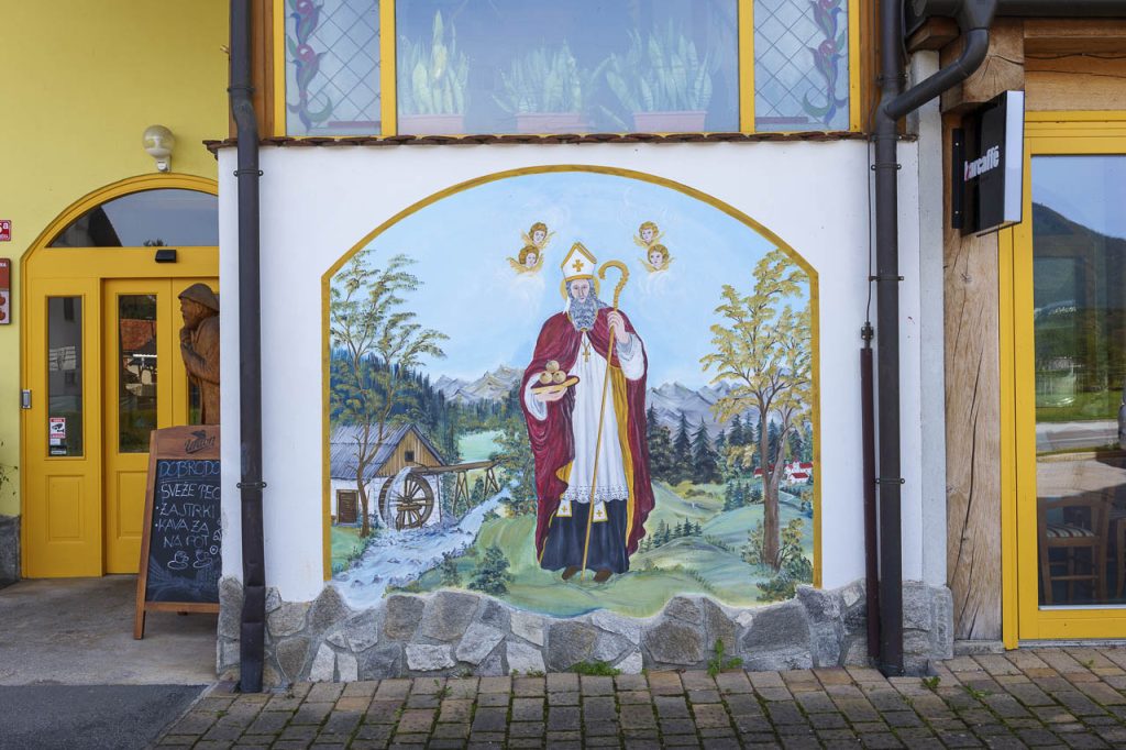 San Nicola protegge il mulino Brinovc.