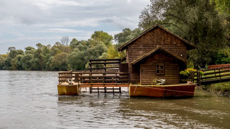 Međimurje: dove Croazia e Slovenia s'incontrano sul fiume Mura 23 Mlin na Muri: uno dei simboli del Međimurje