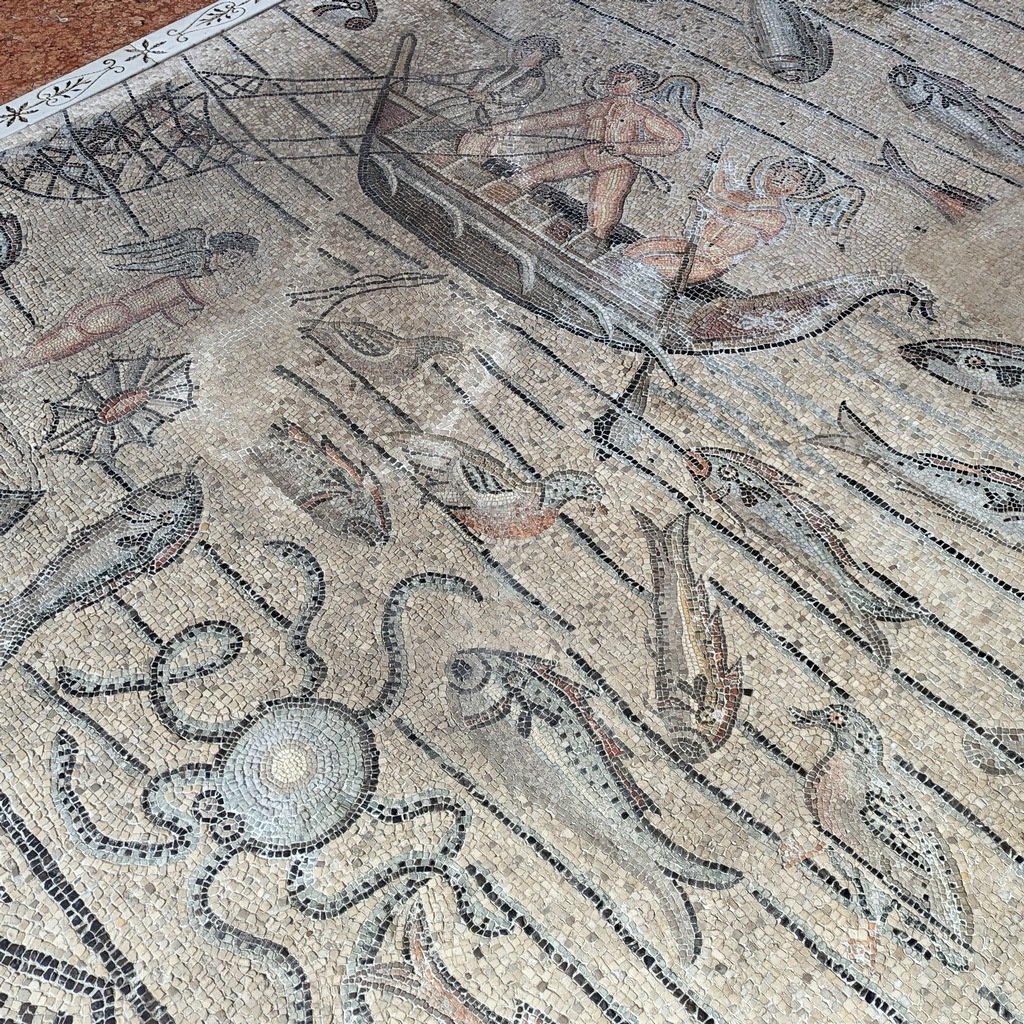 I magnifici mosaici pavimentali della Basilica di Aquileia.
cosa vedere vicino a Nova Gorica-Gorizia