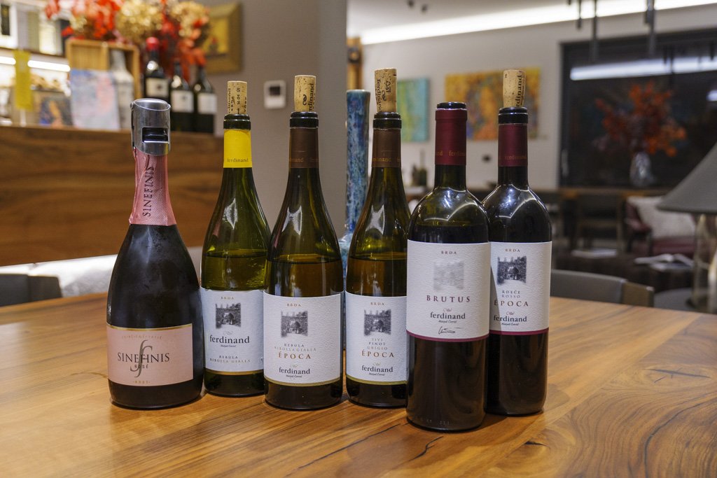 Una degustazione spaziale coi vini di Ferdinand a Gonjače!