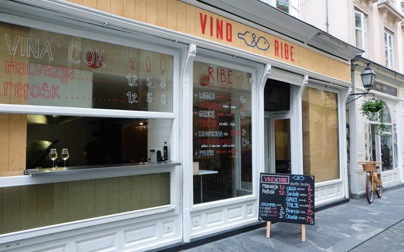 Vino & Ribe - Dove mangiare a Lubiana