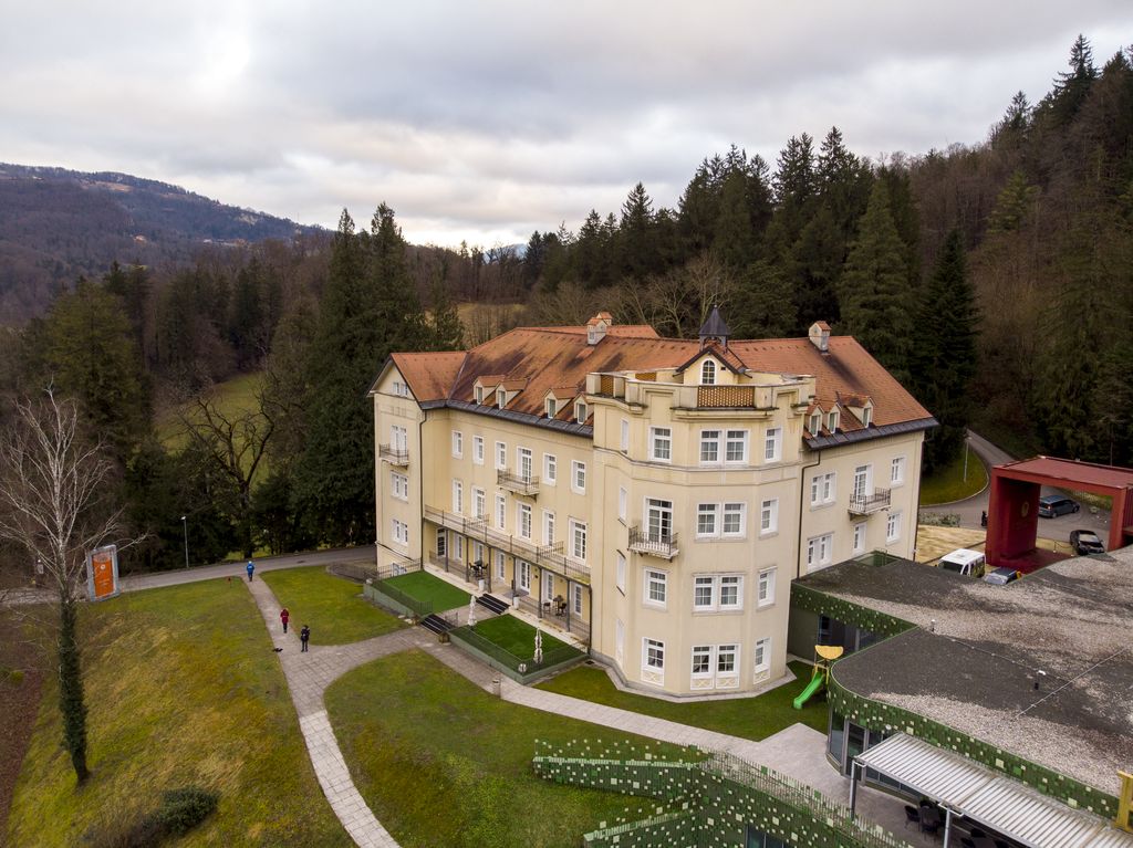 L'hotel Sofijin Dvor è il più prestigioso delle Rimske terme.