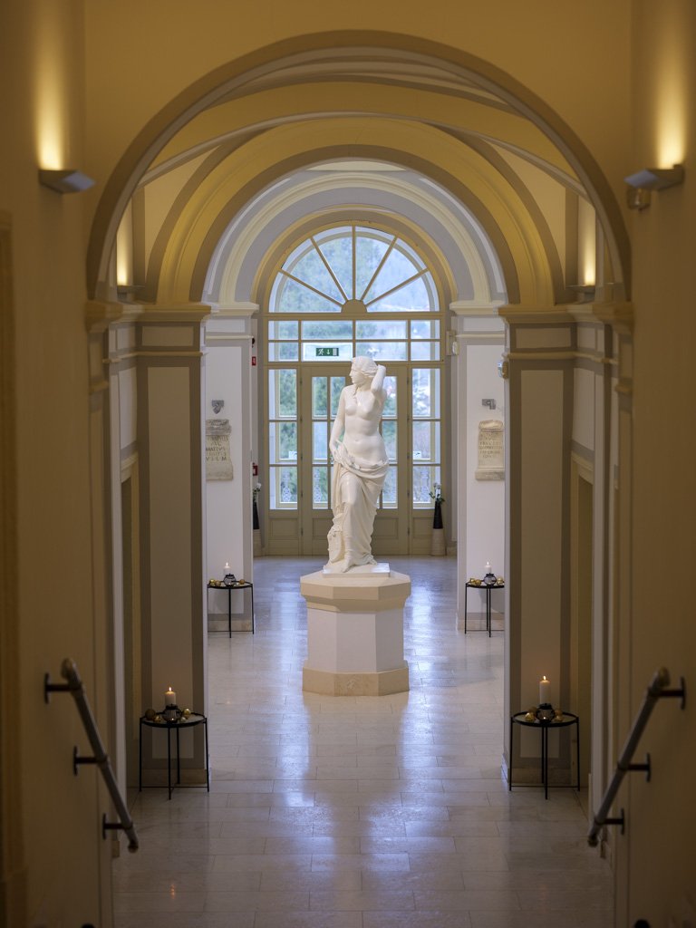 Il complesso storico delle Rimske terme.