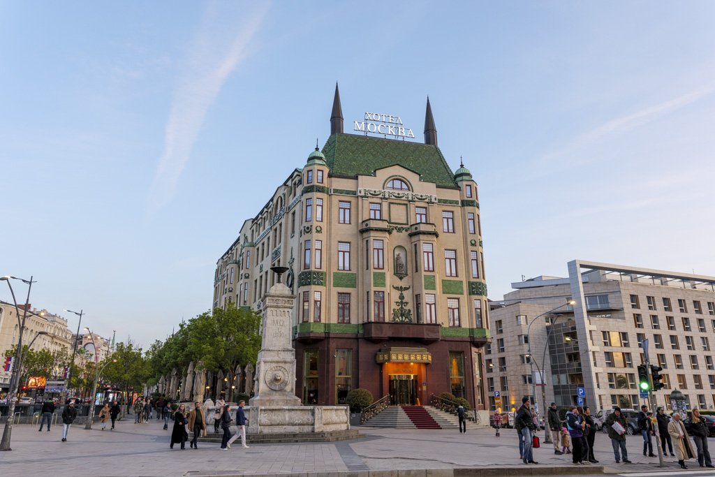Alla scoperta della Serbia a Belgrado e dintorni 7 Hotel Moskva, uno dei simboli di Terazije e di Belgrado.
Alla scoperta della Serbia.
