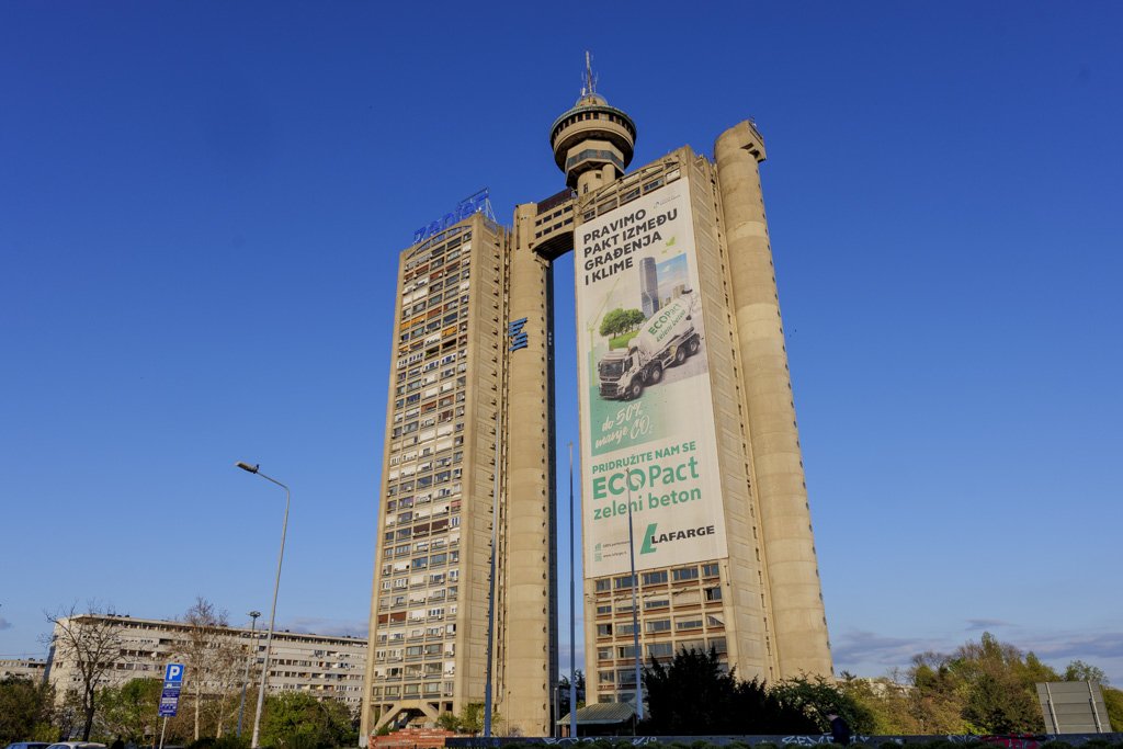 Alla scoperta della Serbia a Belgrado e dintorni 27 La torre Genex, simbolo dell'architettura brutalista di Novi Beograd.
Alla scoperta della Serbia.