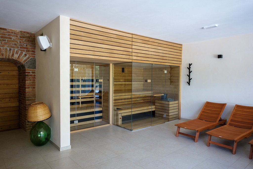 Il wellness privato dell'agriturimo Bric a Vogrsko. Itinerari a cavallo nel goriziano.
