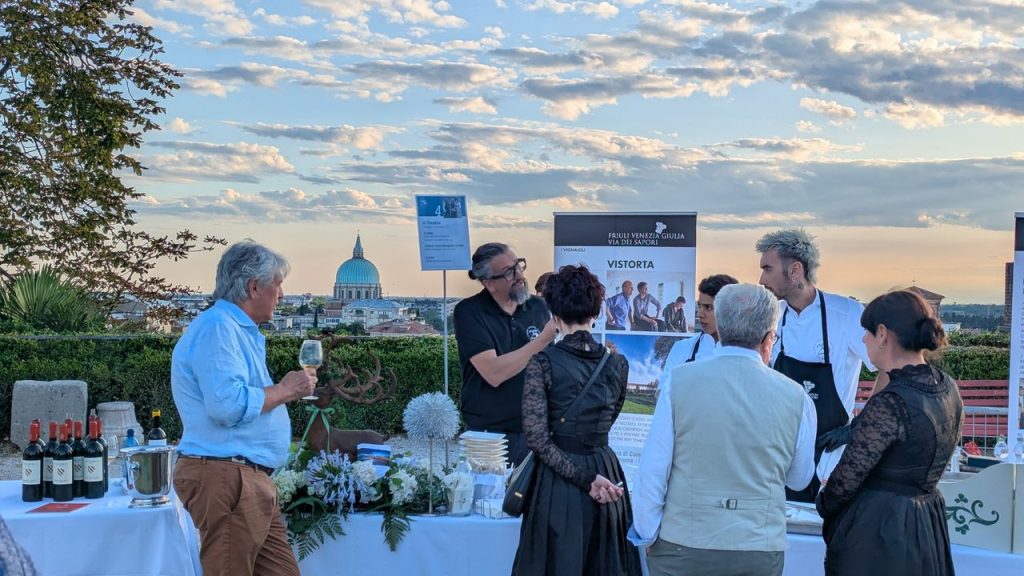 Dinner show al castello di Udine.