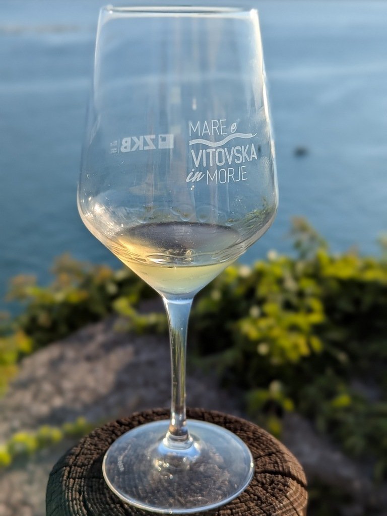 Un bicchiere sul mare! Mare e Vitovska in Morje.