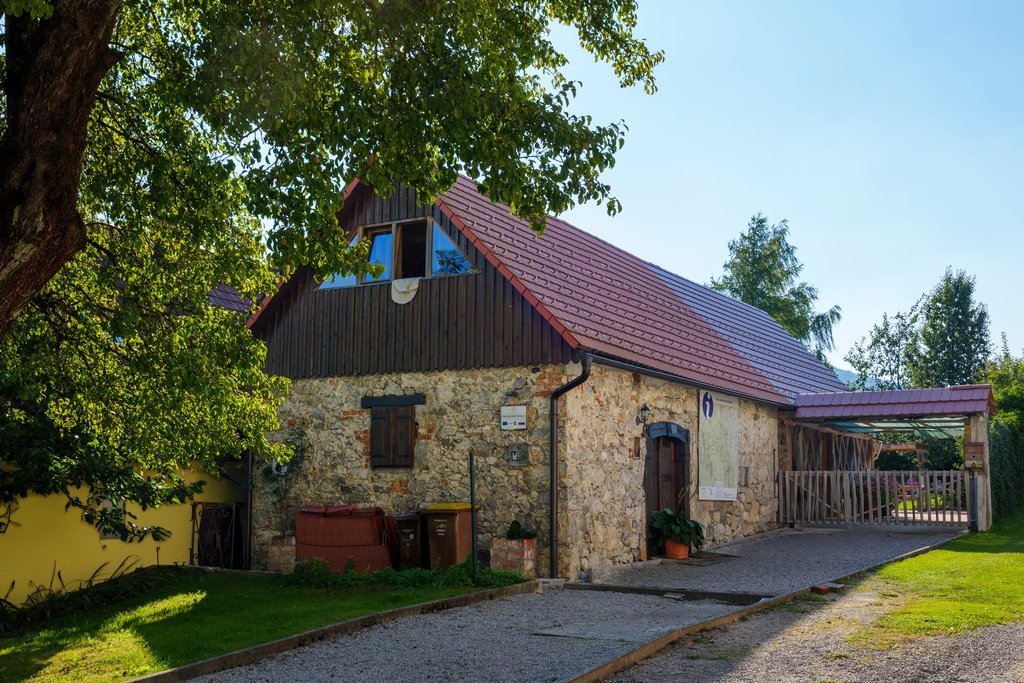 Il piccolo museo (con hotel) dell'associazione Nesseltal a Koprivnik.