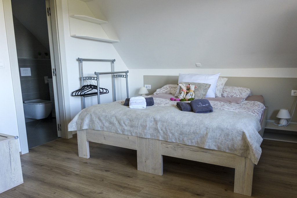 Le moderne camere di Pr'Smolet.
Agriturismi in Slovenia