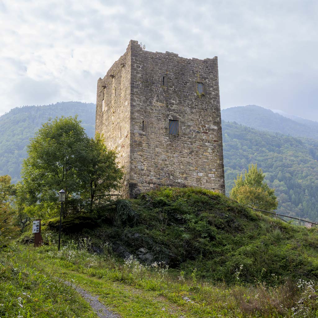 La Torre Moscarda, antica fortificazione romana.