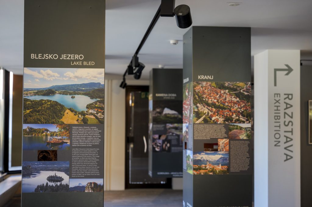 Il centro Triglavska roža è una vera miniera di informazioni sulla zona di Bled.