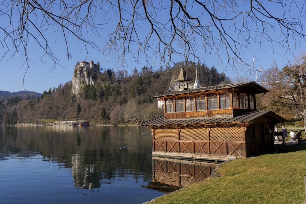Anche in inverno, il fascino di Bled è imbattibile.