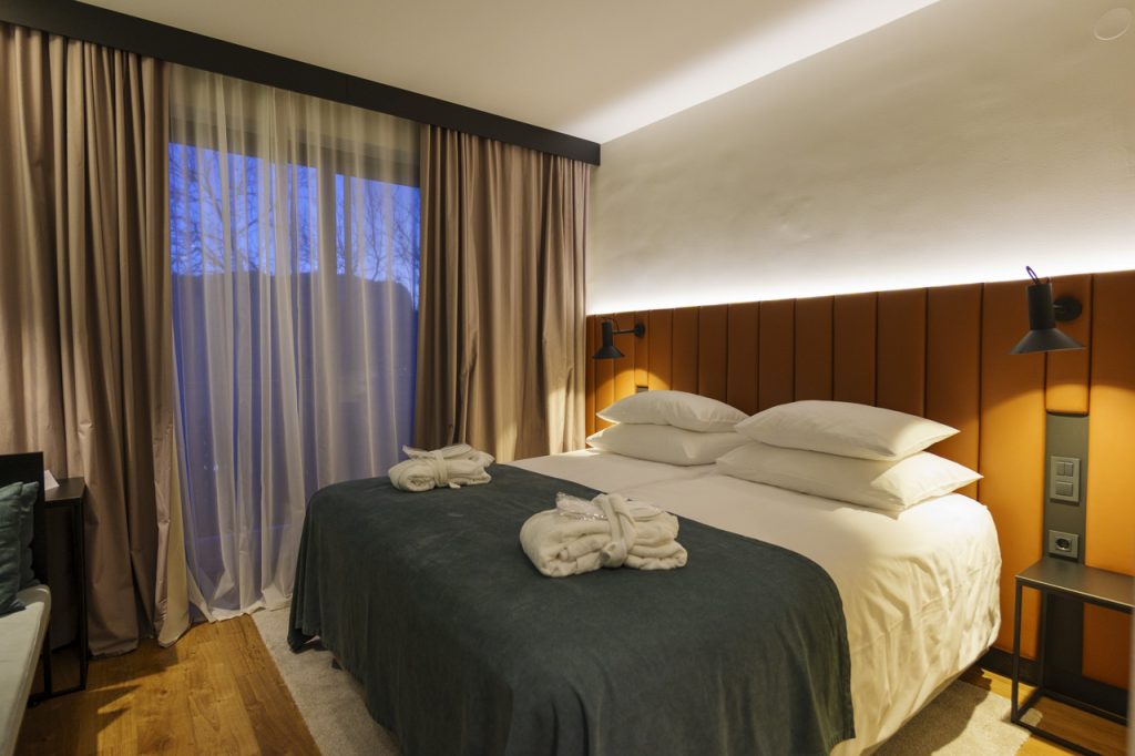 La nostra bella stanza all'Hotel Astoria, piccola, ma super confortevole!