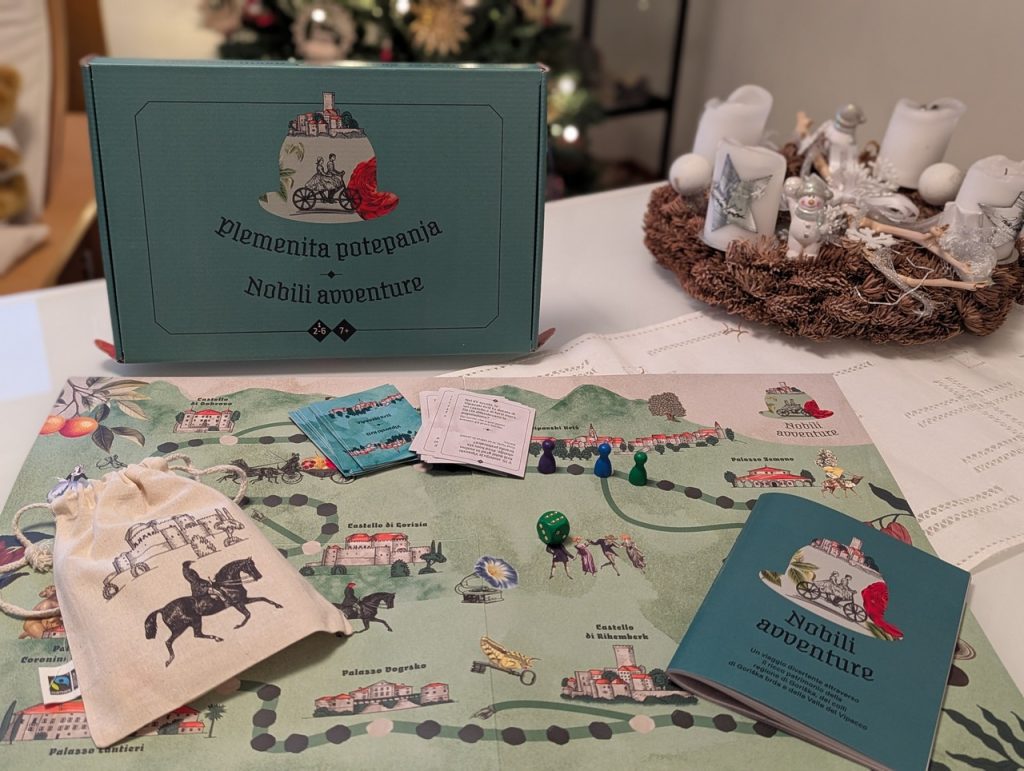 4 idee regalo di Natale originali e transfrontaliere 3 Idea regalo curiosa: il gioco da tavolo Plemenita potepanja / Nobili avventure.
Idee regalo di Natale