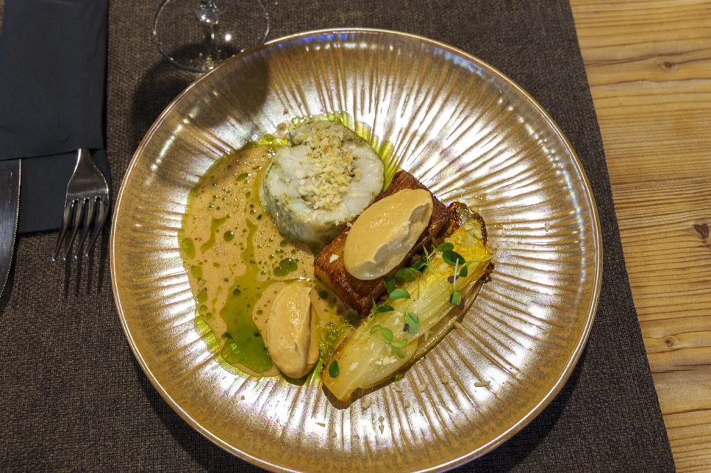 Lipica, nel regno dei cavalli bianchi 12 Uno degli ottimi piatti assaggiati al ristorante Gratia di Lipica.