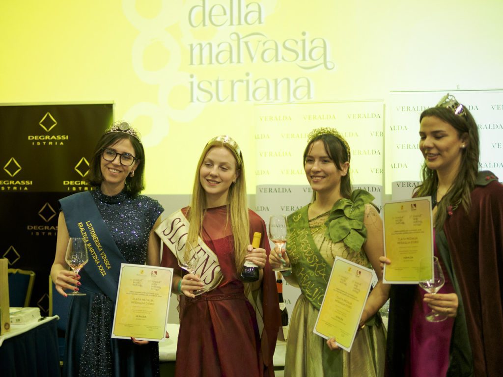 Le reginette del vino al Festival della Malvasia Istriana 2026.