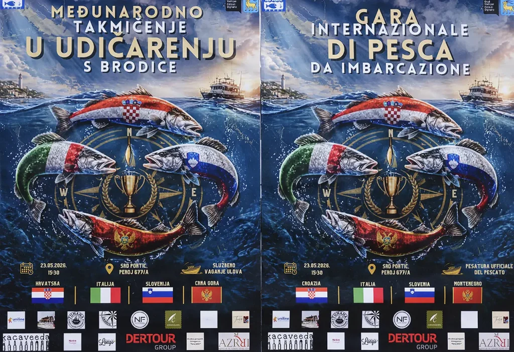 La gara internazionale di pesca da imbarcazione a Peroj.
Pesca sportiva, Istria