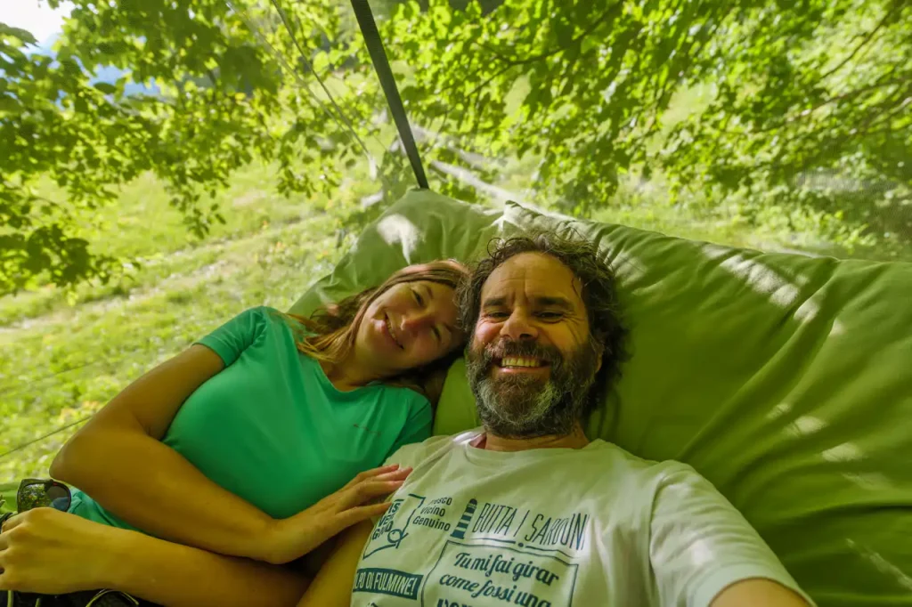 Litija e GEOSS, il cuore geografico della Slovenia: esperienze uniche nelle viscere della terra e tra le fronde degli alberi 19 Un dolce risveglio riscaldati dal sole dell'alba del GEOSS!