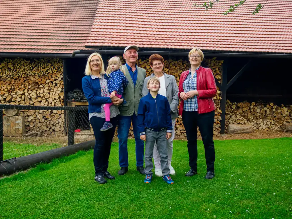 3 generazioni della famiglia Cerjanec al gran completo!
