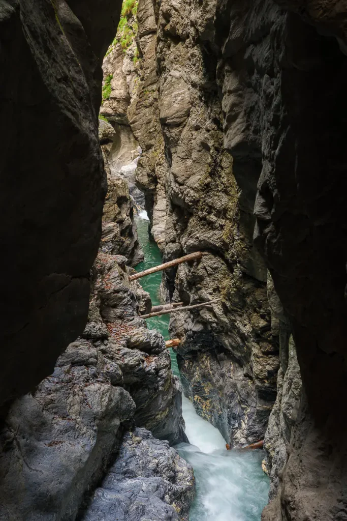 Cosa vedere a Werfen e dintorni: itinerario di 2 giorni nel Salisburghese 33 La strettissima gola di Liechtesteinklamm.